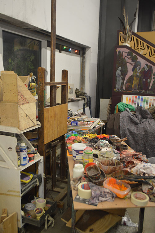 5000 square artistic studio spaces of Lehderstrasse that during Gallery Art Weekend serve as exhibiton space. 